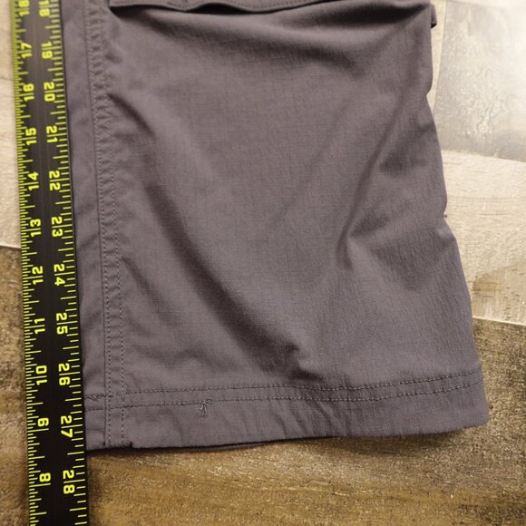 Duluth Trading Heirloom Gardening Pants Women’s 6 Gray Cargo Utility - Picture 6 of 13